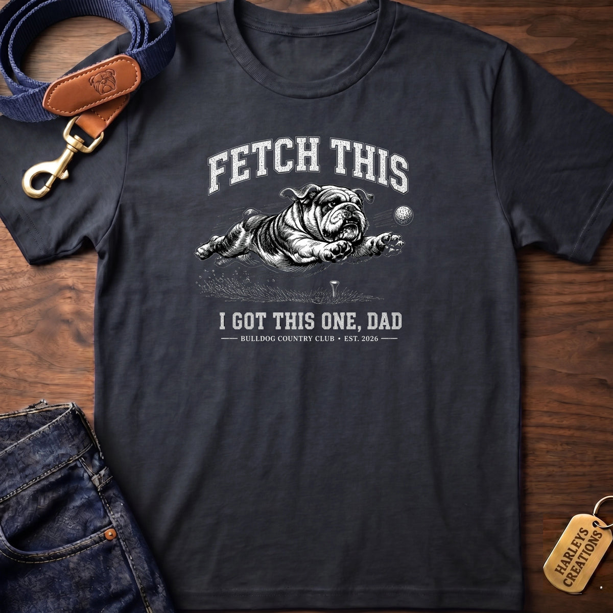 Fetch This BW  T-Shirt