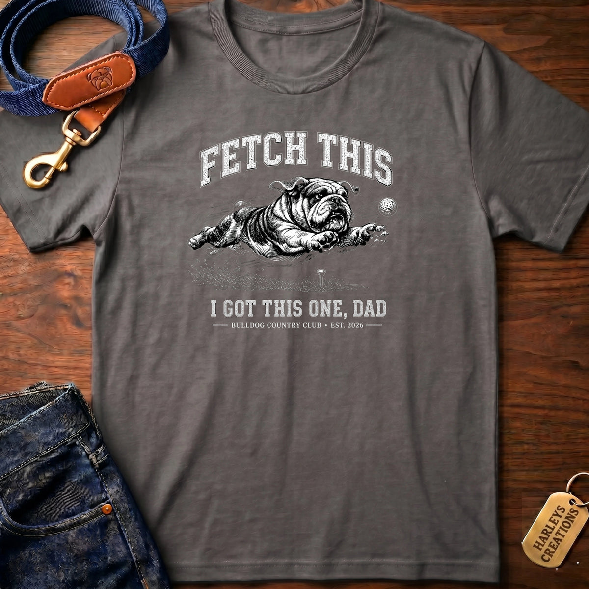 Fetch This BW  T-Shirt