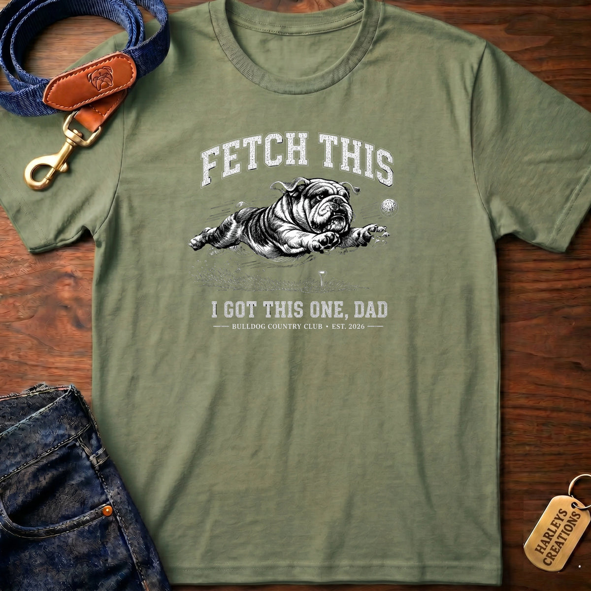 Fetch This BW  T-Shirt
