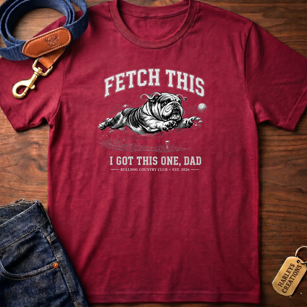Fetch This BW  T-Shirt