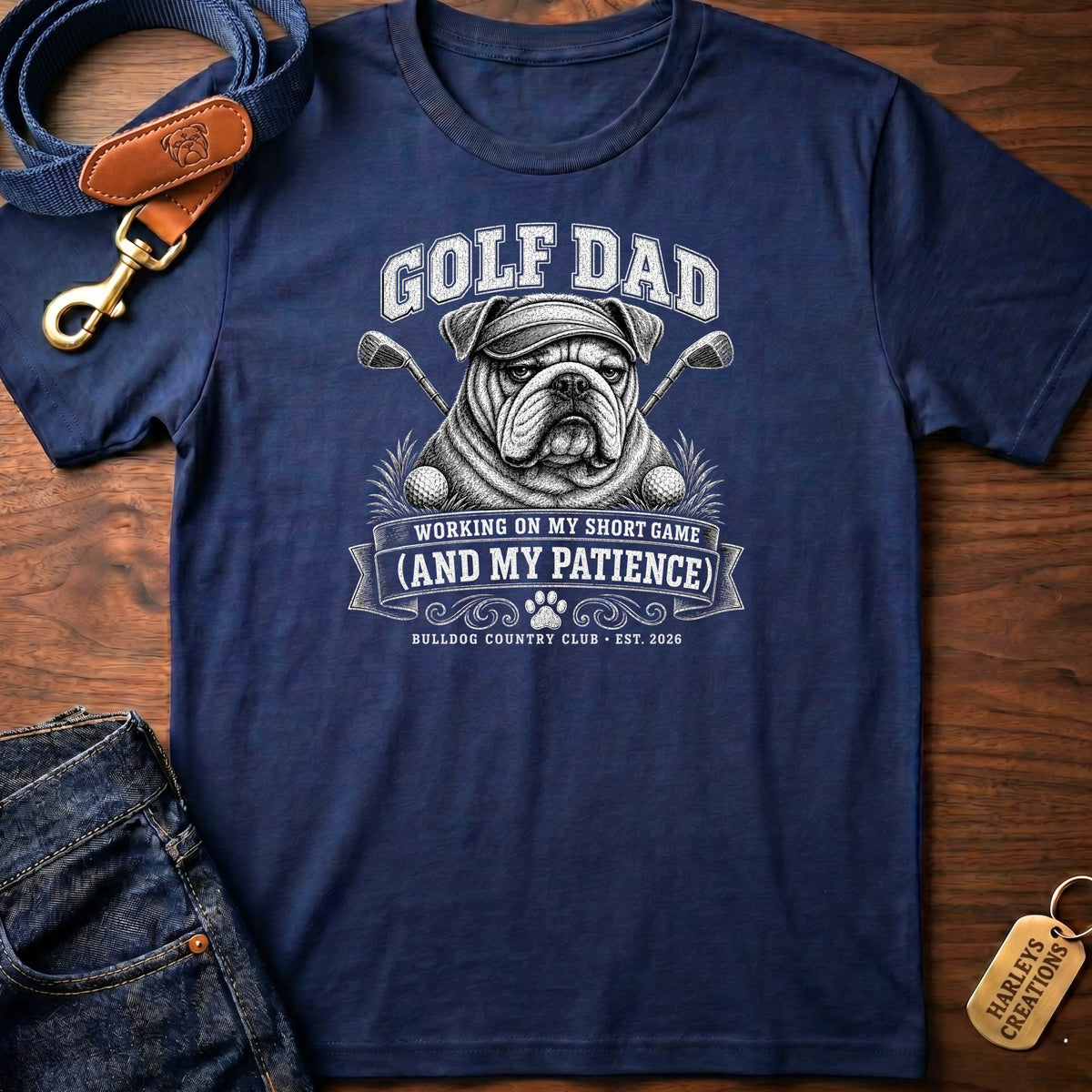 Golf Dad BW T-Shirt