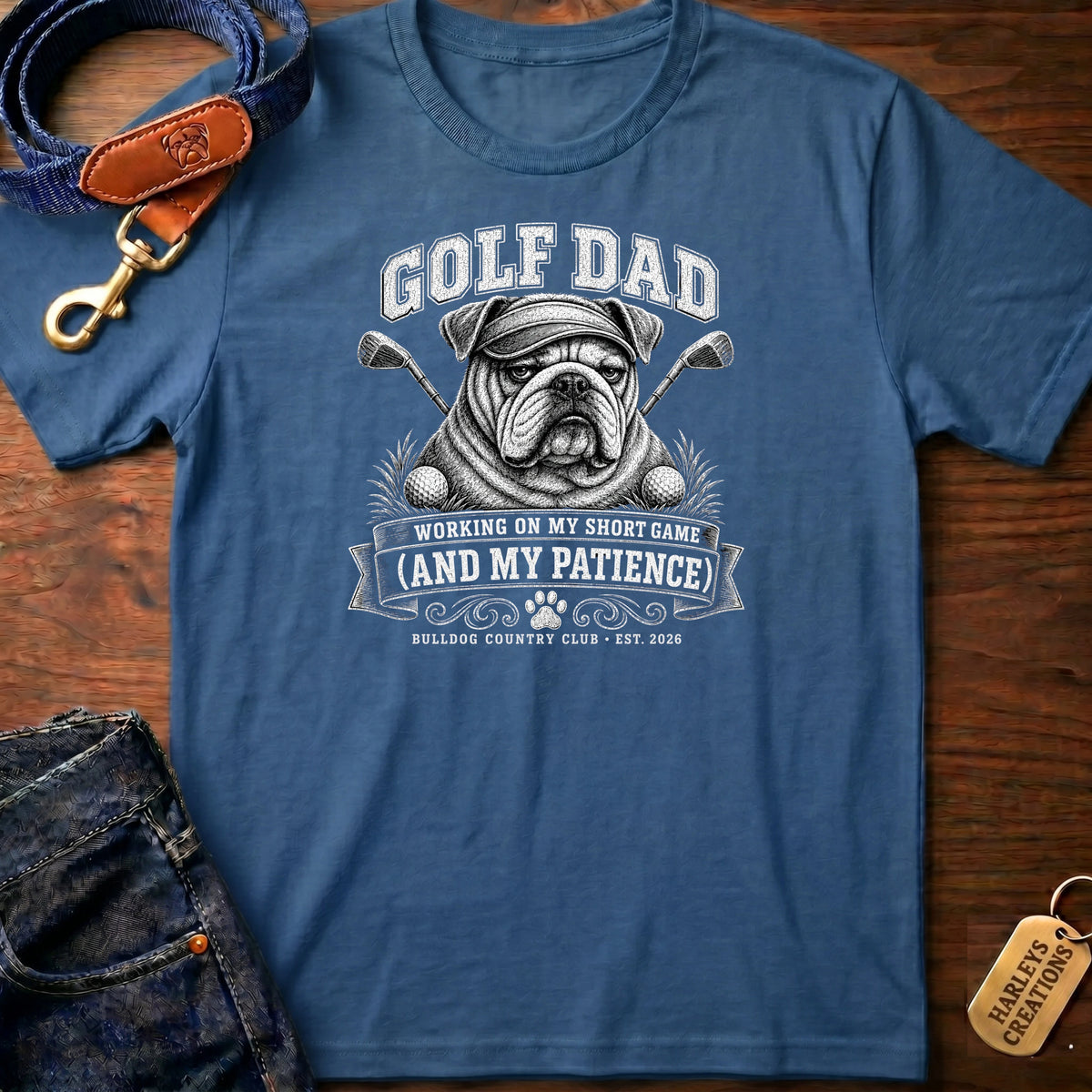 Golf Dad BW T-Shirt