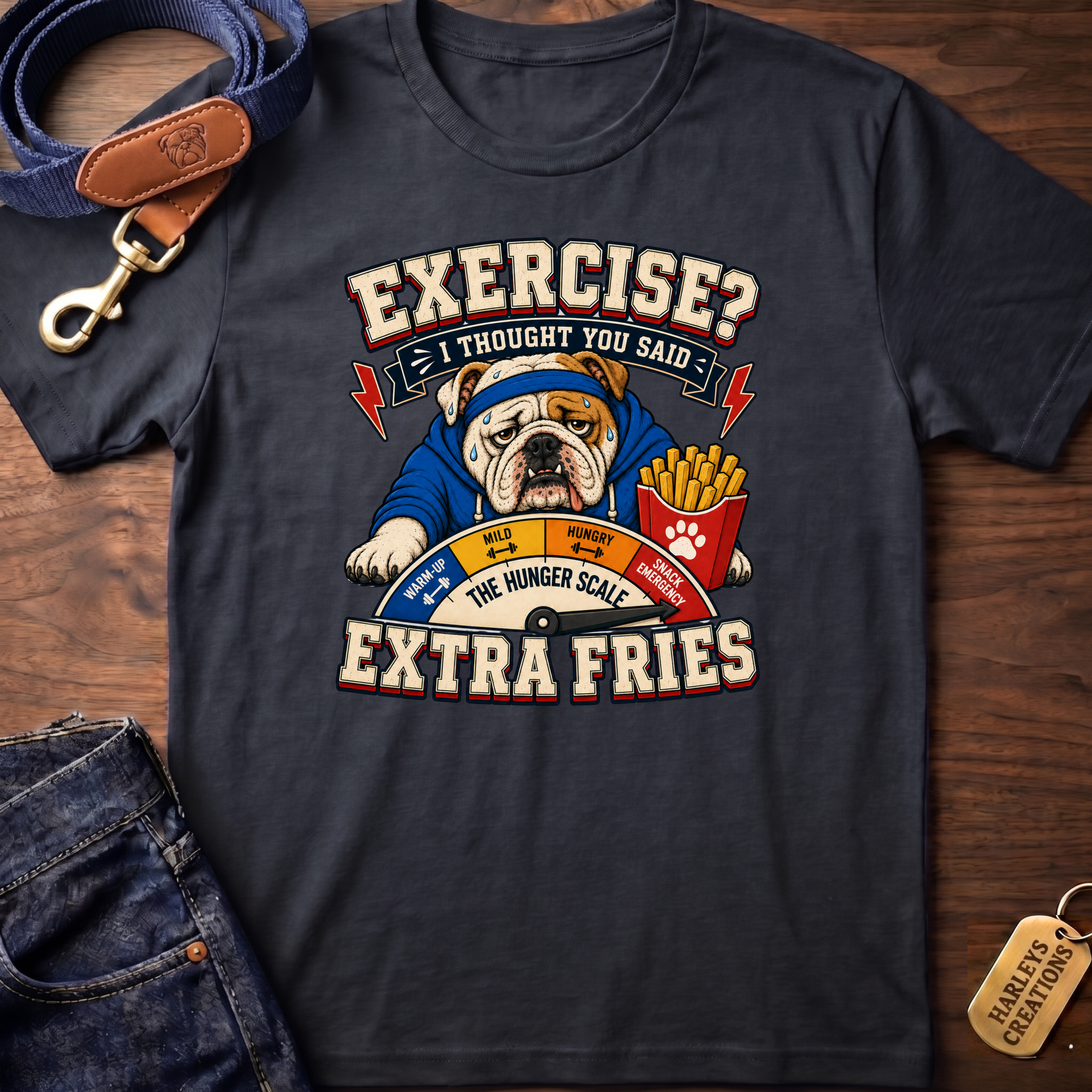 Exercise? I Thought You Said Extra Fries T-Shirt