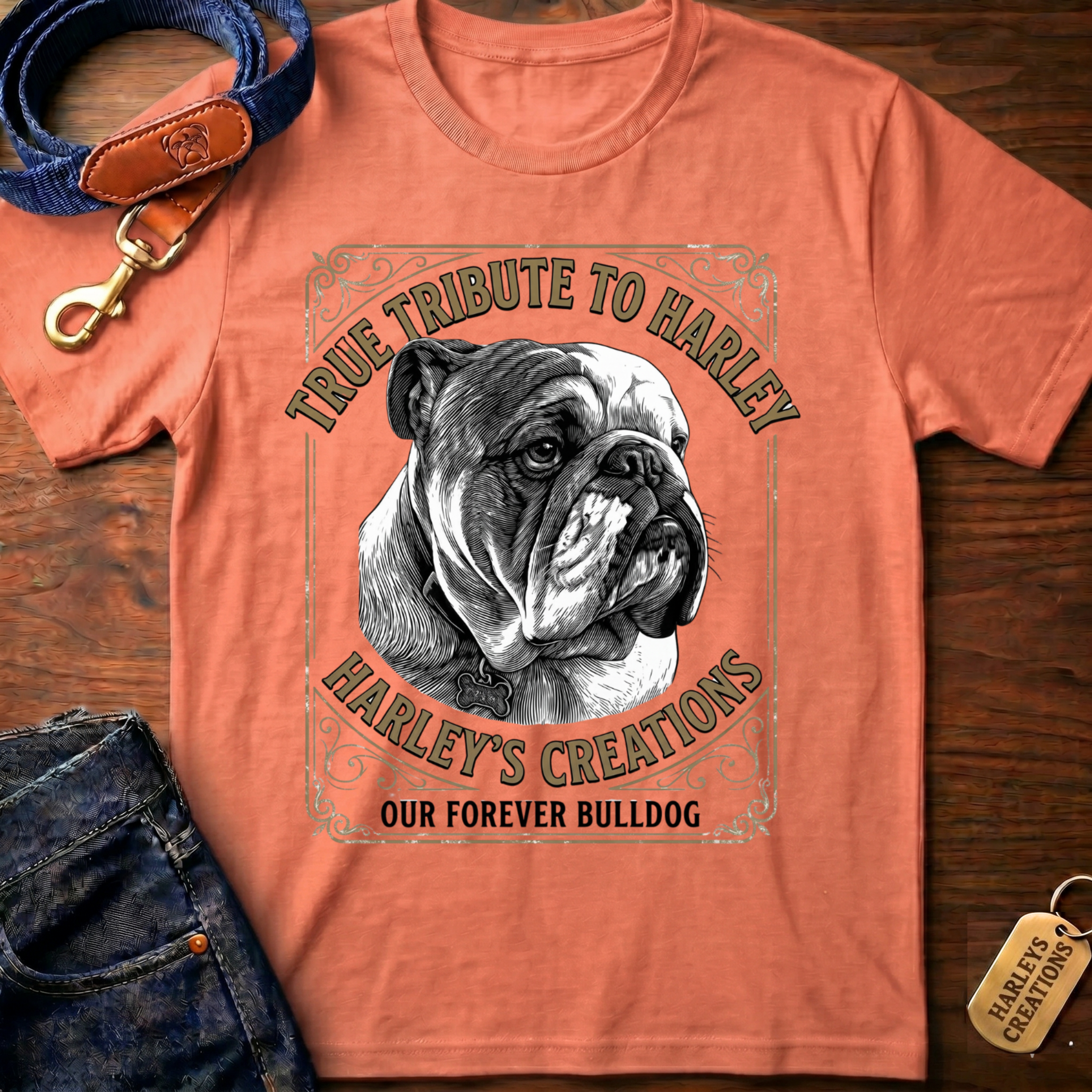 True Tribute to Harley  Memorial T-Shirt