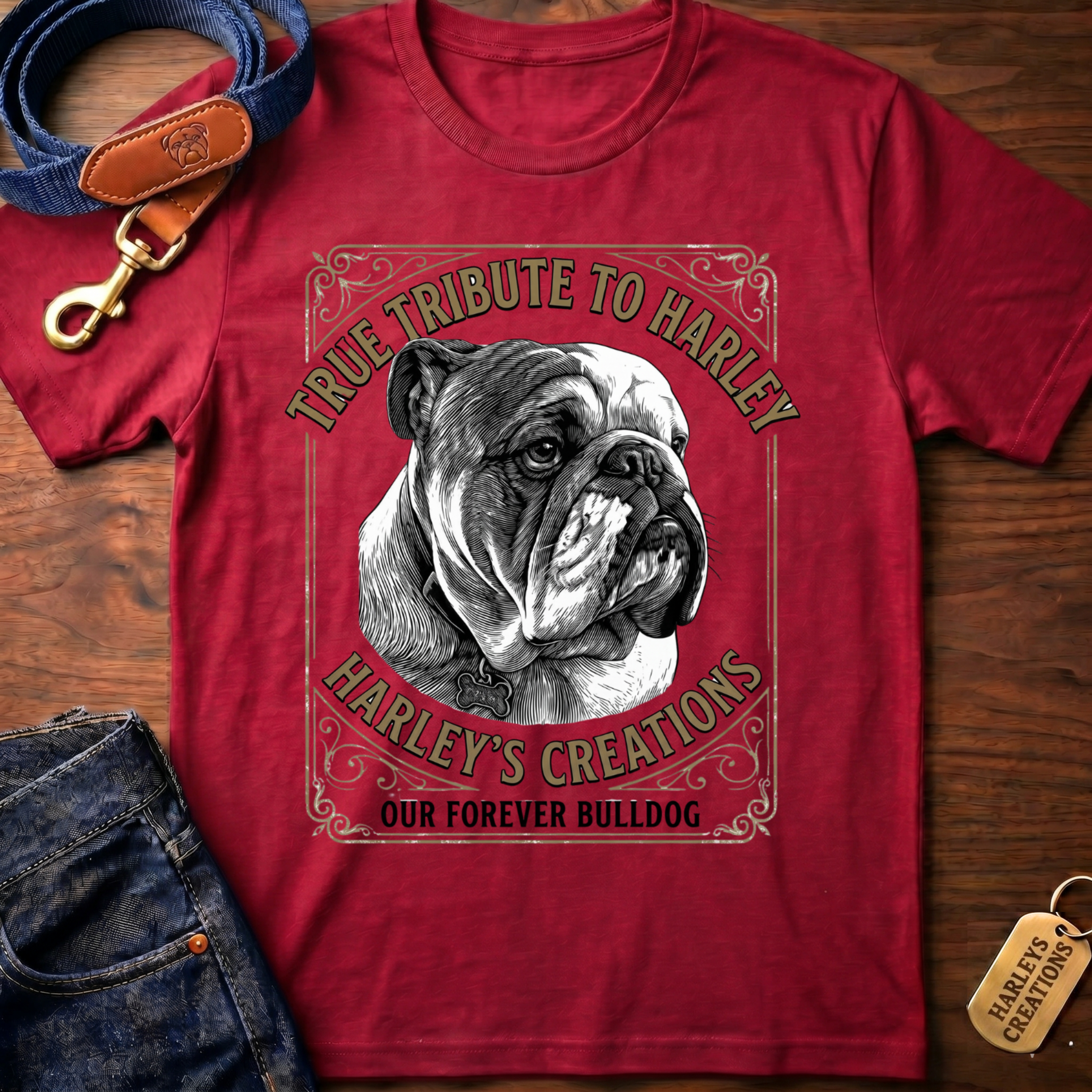 True Tribute to Harley  Memorial T-Shirt