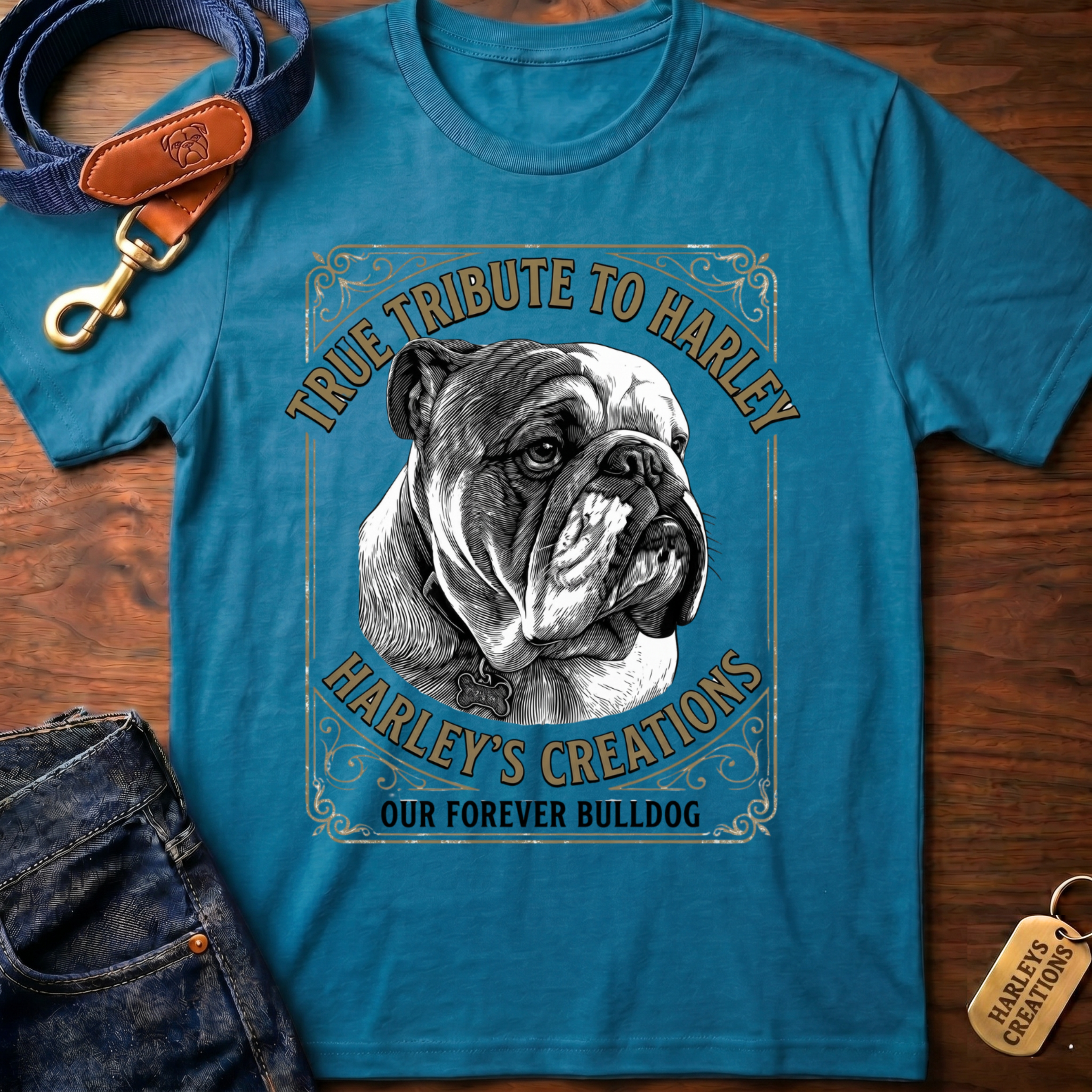 True Tribute to Harley  Memorial T-Shirt