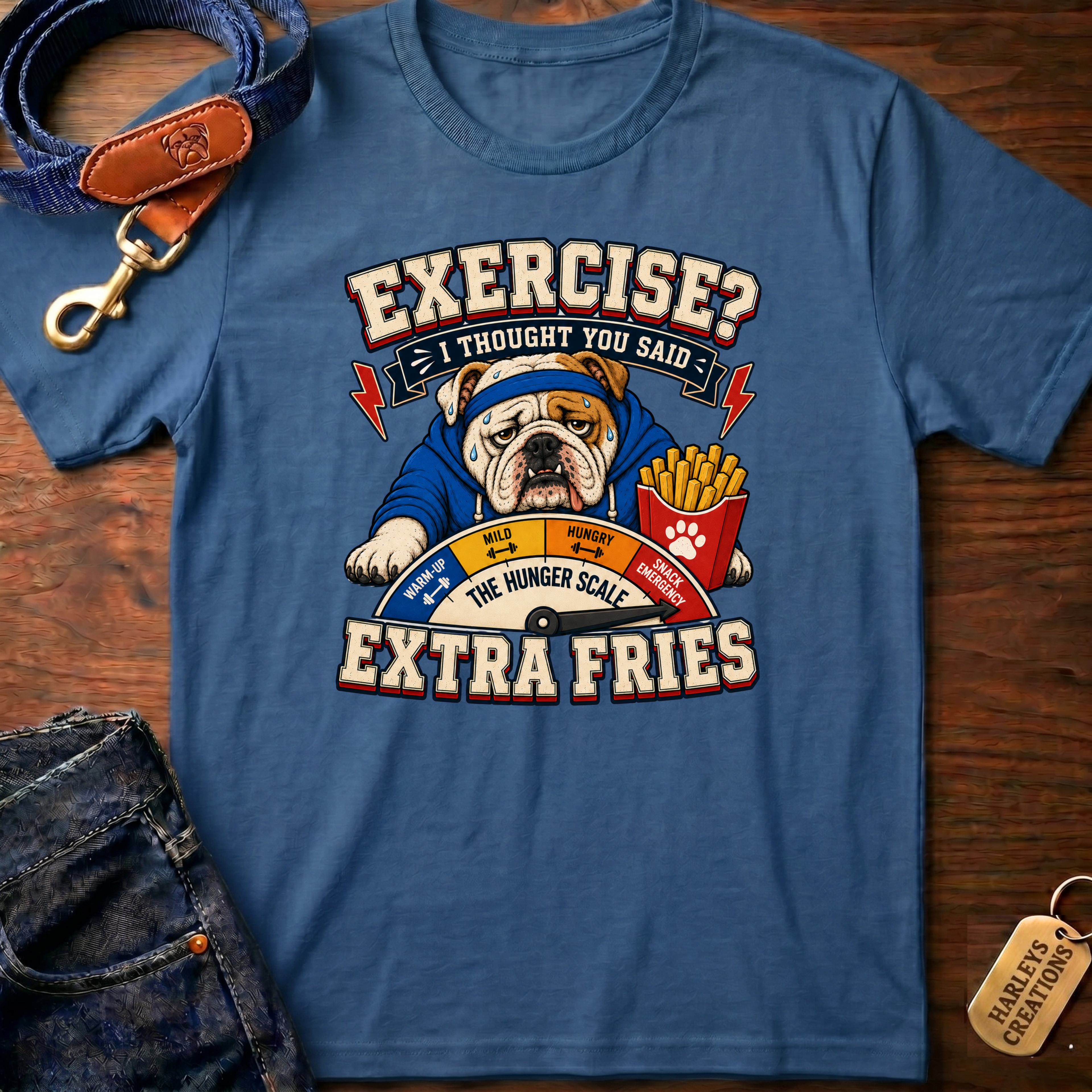Exercise? I Thought You Said Extra Fries T-Shirt