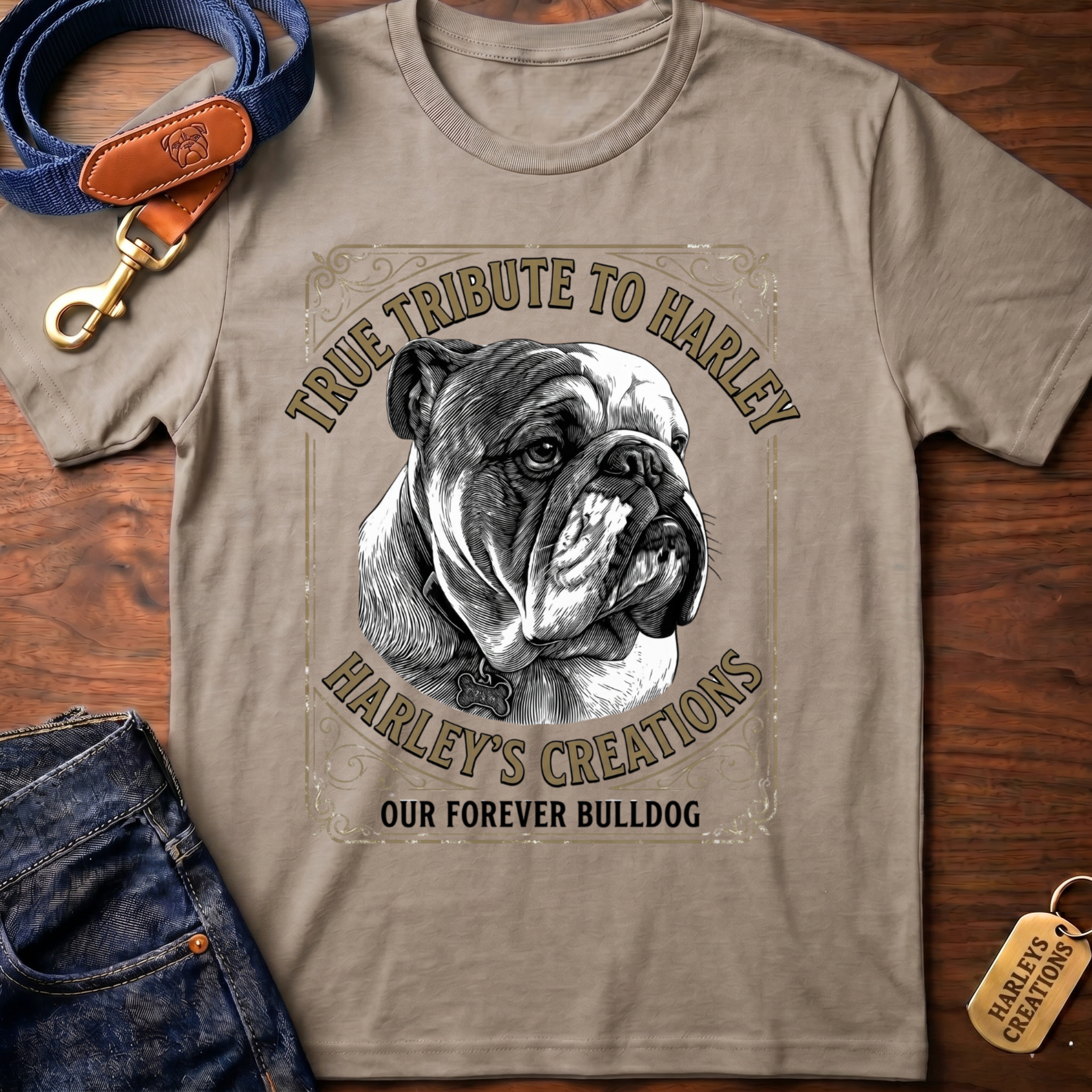 True Tribute to Harley  Memorial T-Shirt